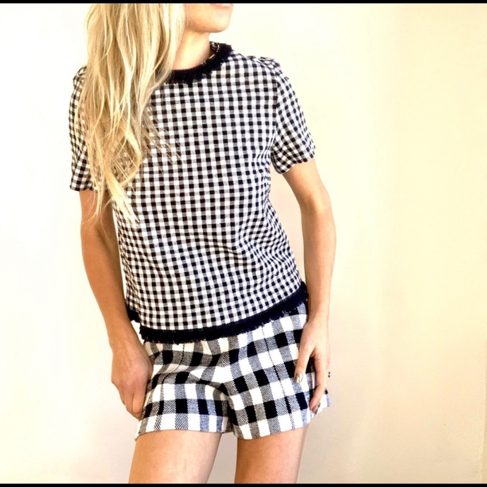 Draper James Gingham Top